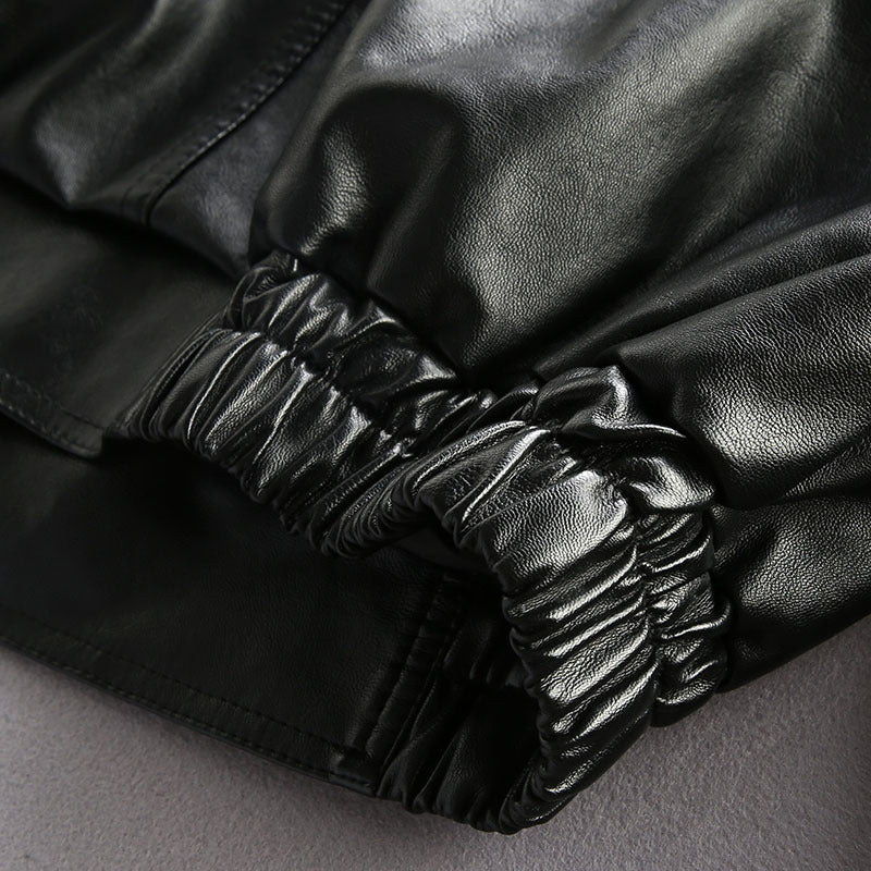 Men's Baggy Leather Jacket