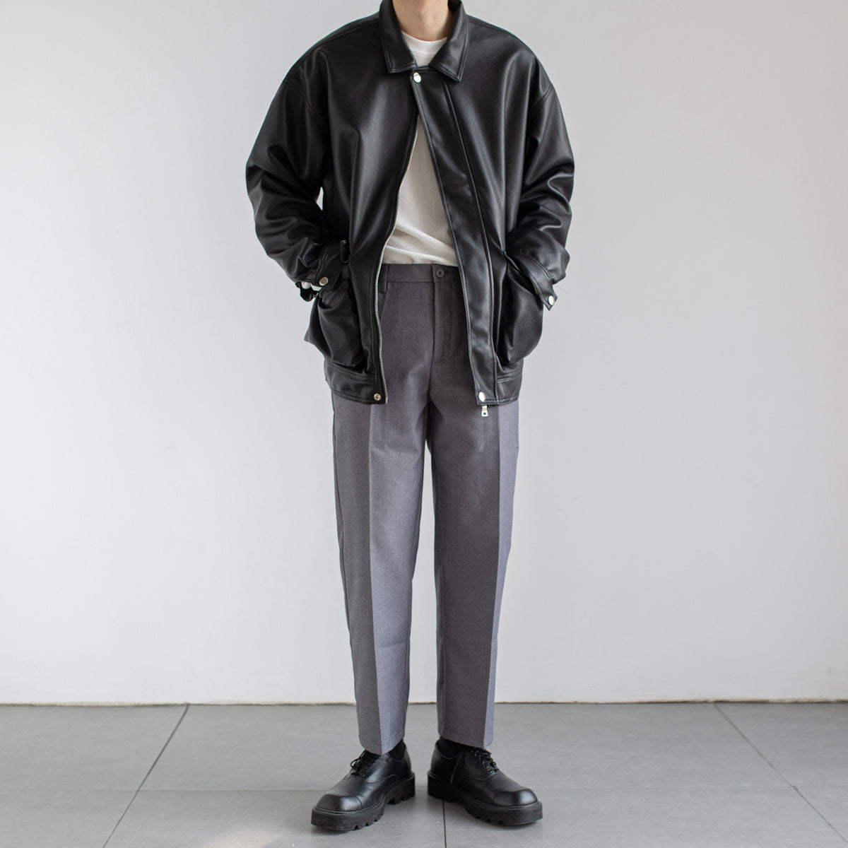 Men's Autumn Leather Jacket