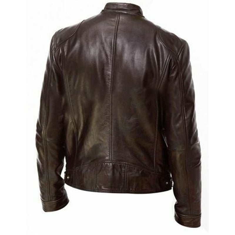 Slim Leather Jacket
