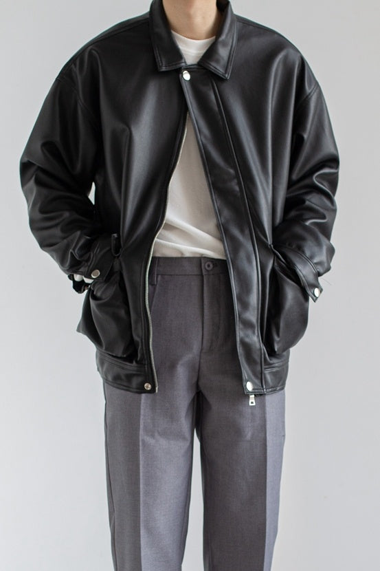 Men's Autumn Leather Jacket