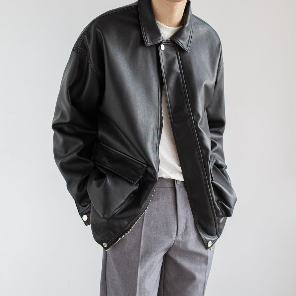 Men's Autumn Leather Jacket