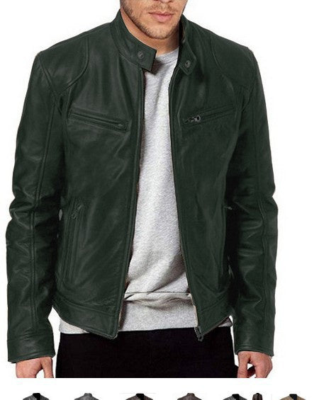 Slim Leather Jacket
